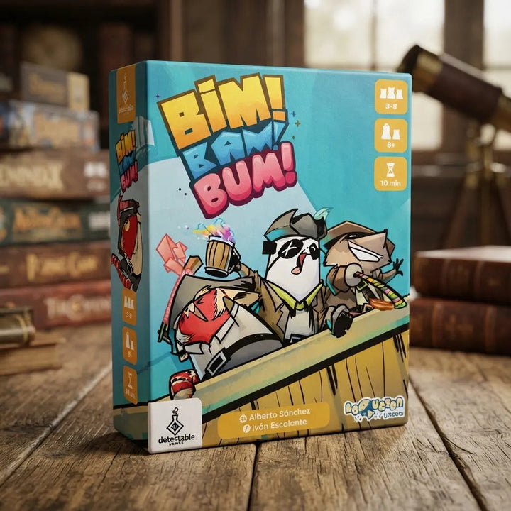 Juego de Mesa Bim Bam Bum Estrategia Para Niños Adultos