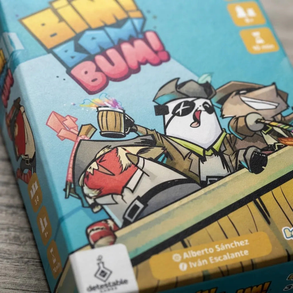 Juego de Mesa Bim Bam Bum Estrategia Para Niños Adultos