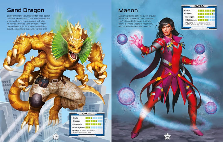 Libro de Stickers Crea tus Propias Superheroes Para Niños