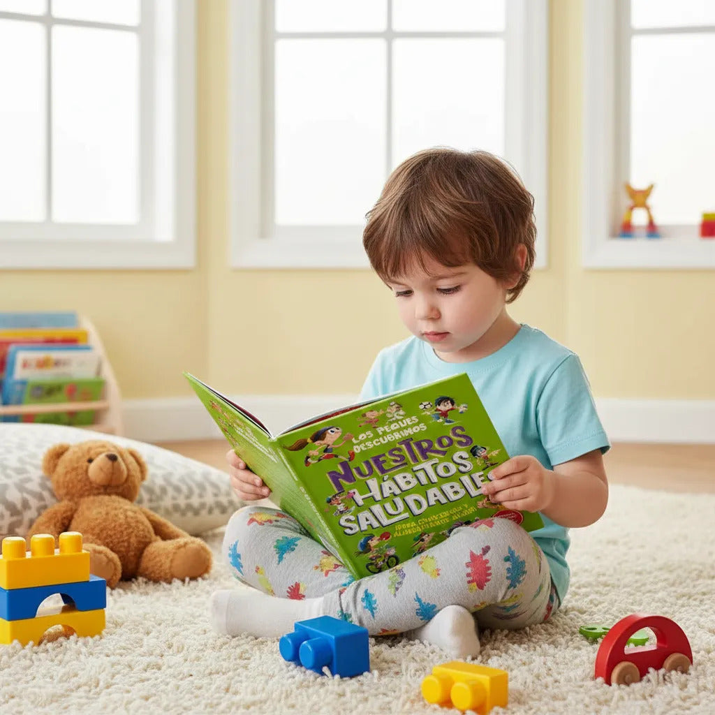 Libro Los Peques Descubrimos Hábitos Saludables Para Niños