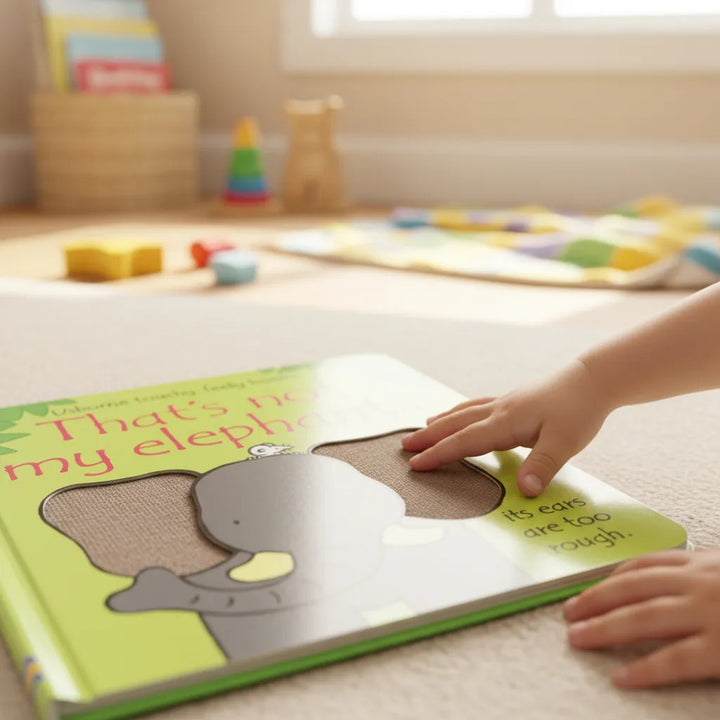 Libro Ese No Es Mi Elefante Libro de Texturas Para Niños