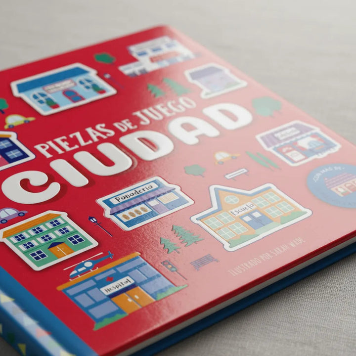Libro Interactivo la Ciudad Con Piezas Lexus Para Niños