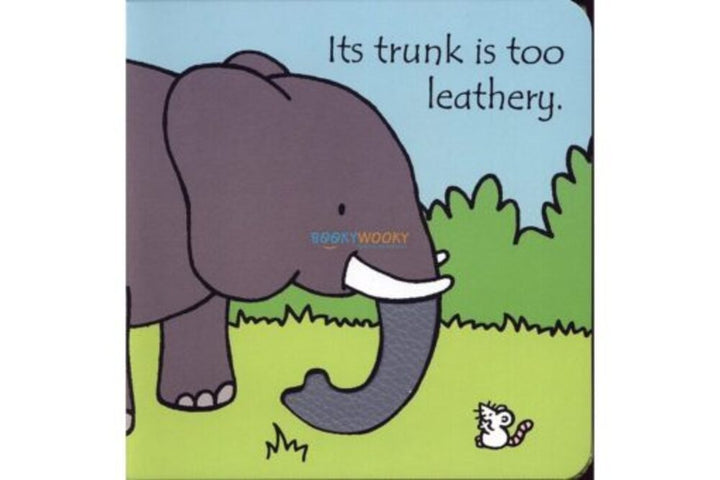 Libro Ese No Es Mi Elefante Libro de Texturas Para Niños