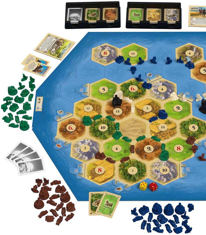 Juego de Mesa Estrategia Catan Navegantes Ampliación 5-6 Jugadores