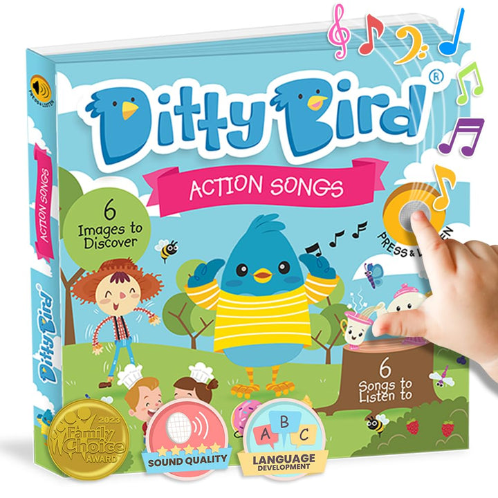 Libros Musical Interactivo Canciones de acción Para Niños