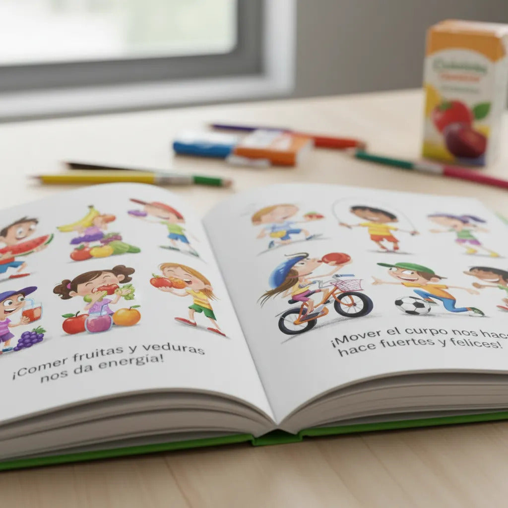 Libro Los Peques Descubrimos Hábitos Saludables Para Niños