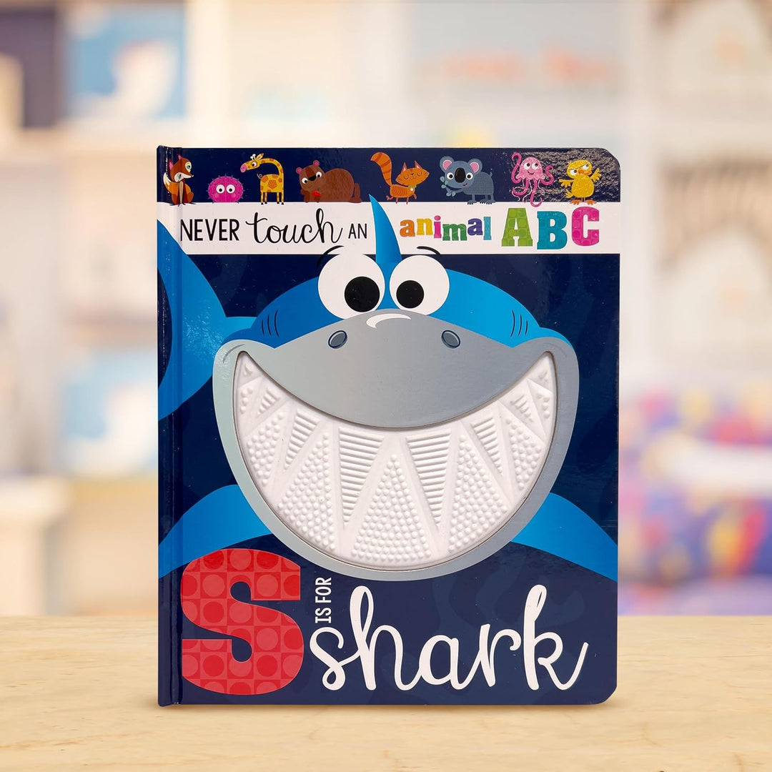 Libro Ilustrado Nunca toques a un animal ABC Tiburón Para Niños