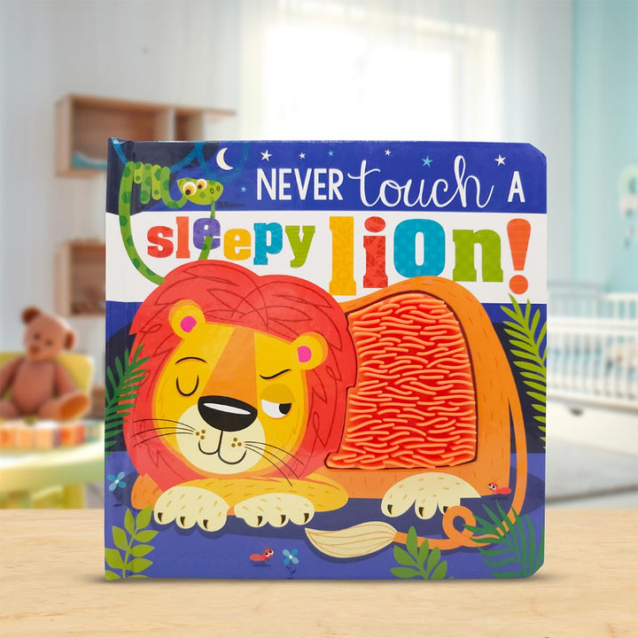 Libro Ilustrado Never Touch a Sleepy Lion Para Niños