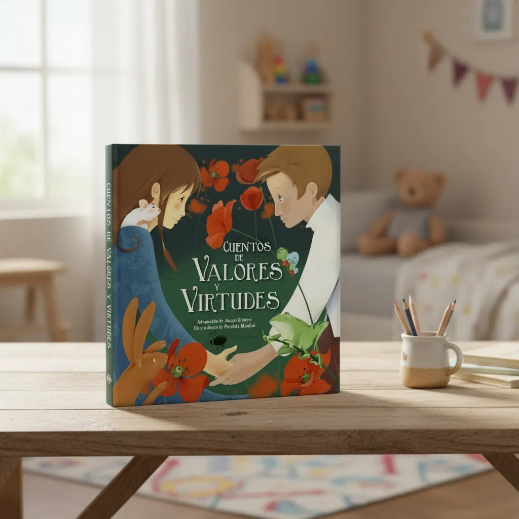 Libro Educativo Valores y Virtudes Para Niños