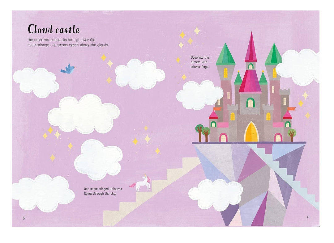 Libro Interactivo Primeros Stickers Unicornios Para Niños