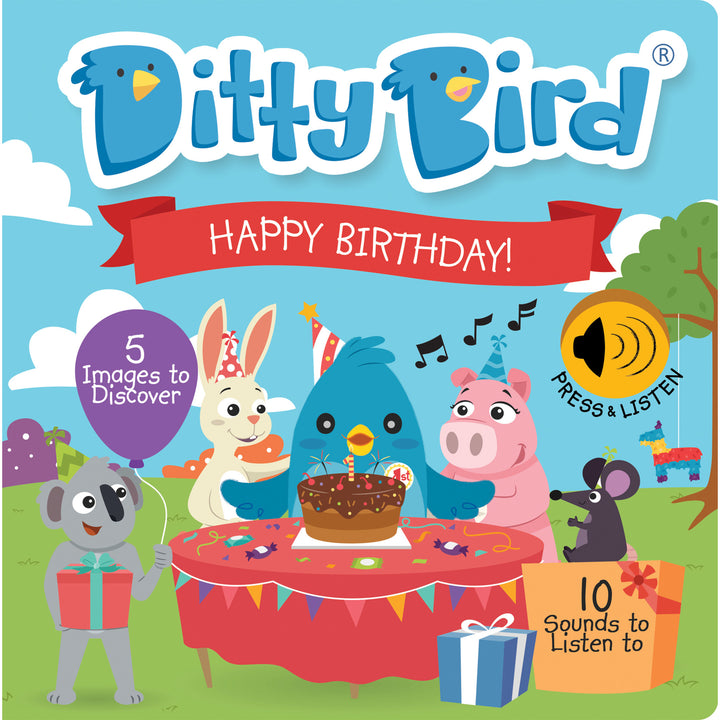 Libros Musical Interactivo Feliz Cumpleaños Para Niños