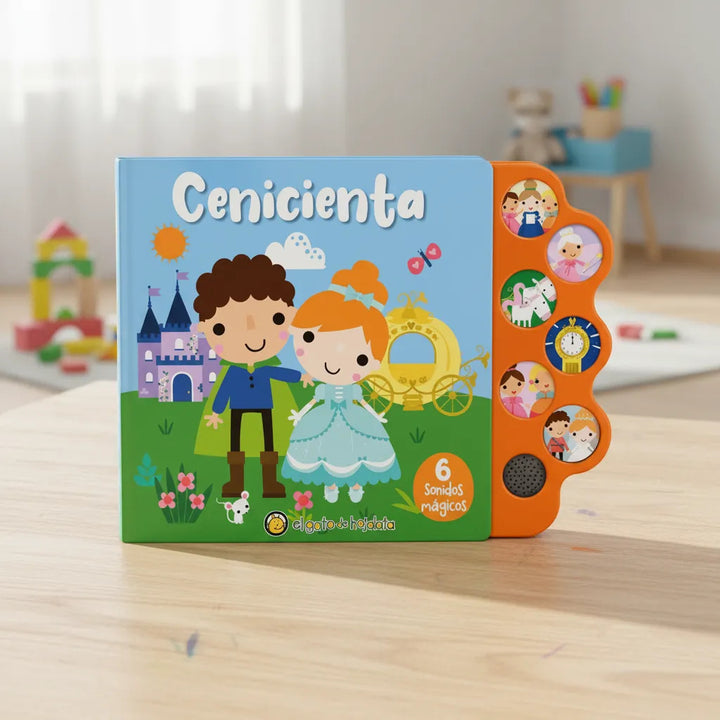 Libro Interactivo con Sonido Cenicienta Para Niños