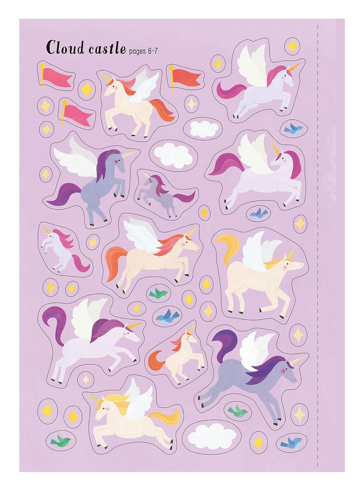 Libro Interactivo Primeros Stickers Unicornios Para Niños