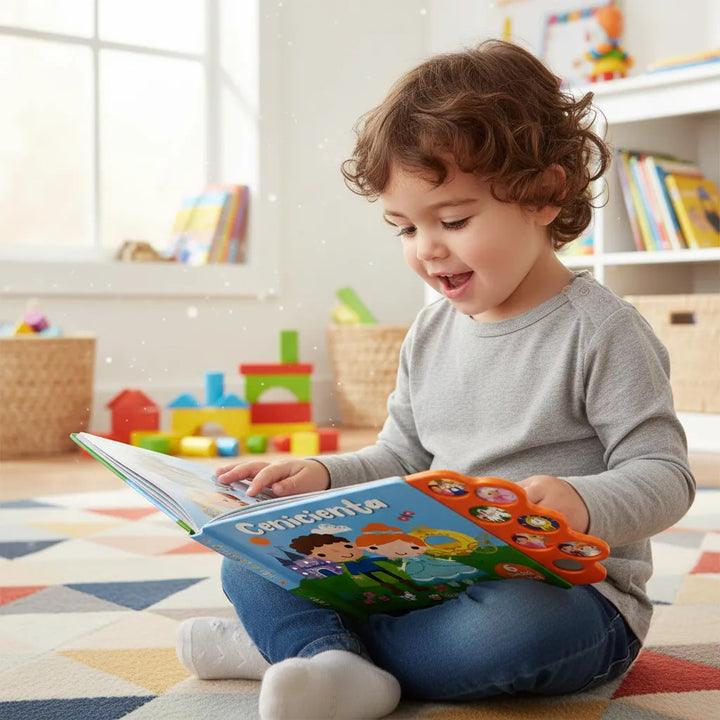 Libro Interactivo con Sonido Cenicienta Para Niños