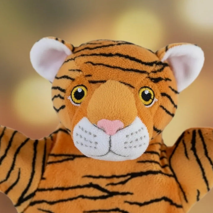 Títere Educativo Interactivo Estimulación Tigre Para Niños
