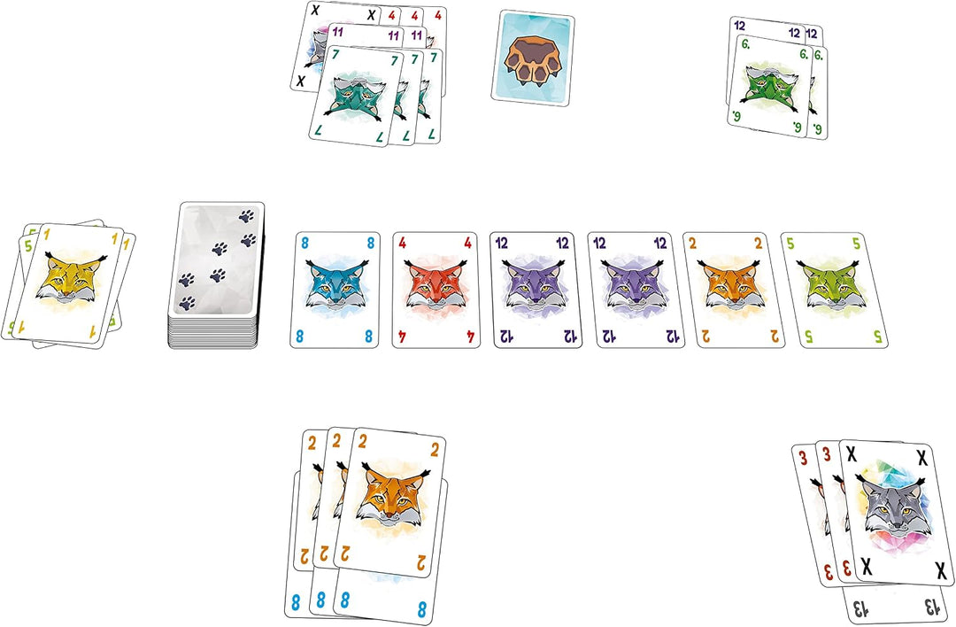 Juego De Mesa Abluxxen Estrategia Para Niños Adultos