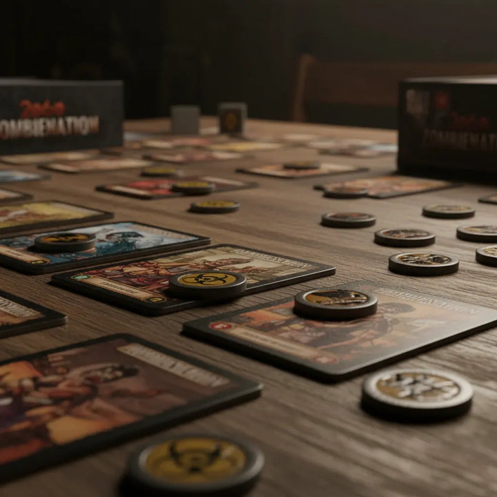 Juego de Mesa Zombienation Estrategia Ronda Para Niños