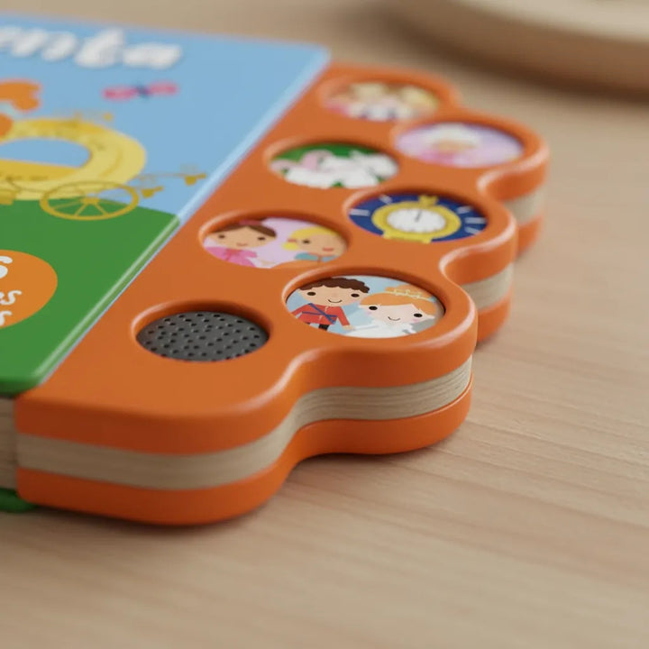 Libro Interactivo con Sonido Cenicienta Para Niños