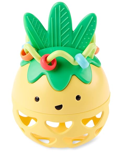 Juguete Estimulación Sonajero de Piña para Bebés