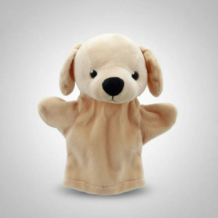 Titere De peluche perro labrador para Niños