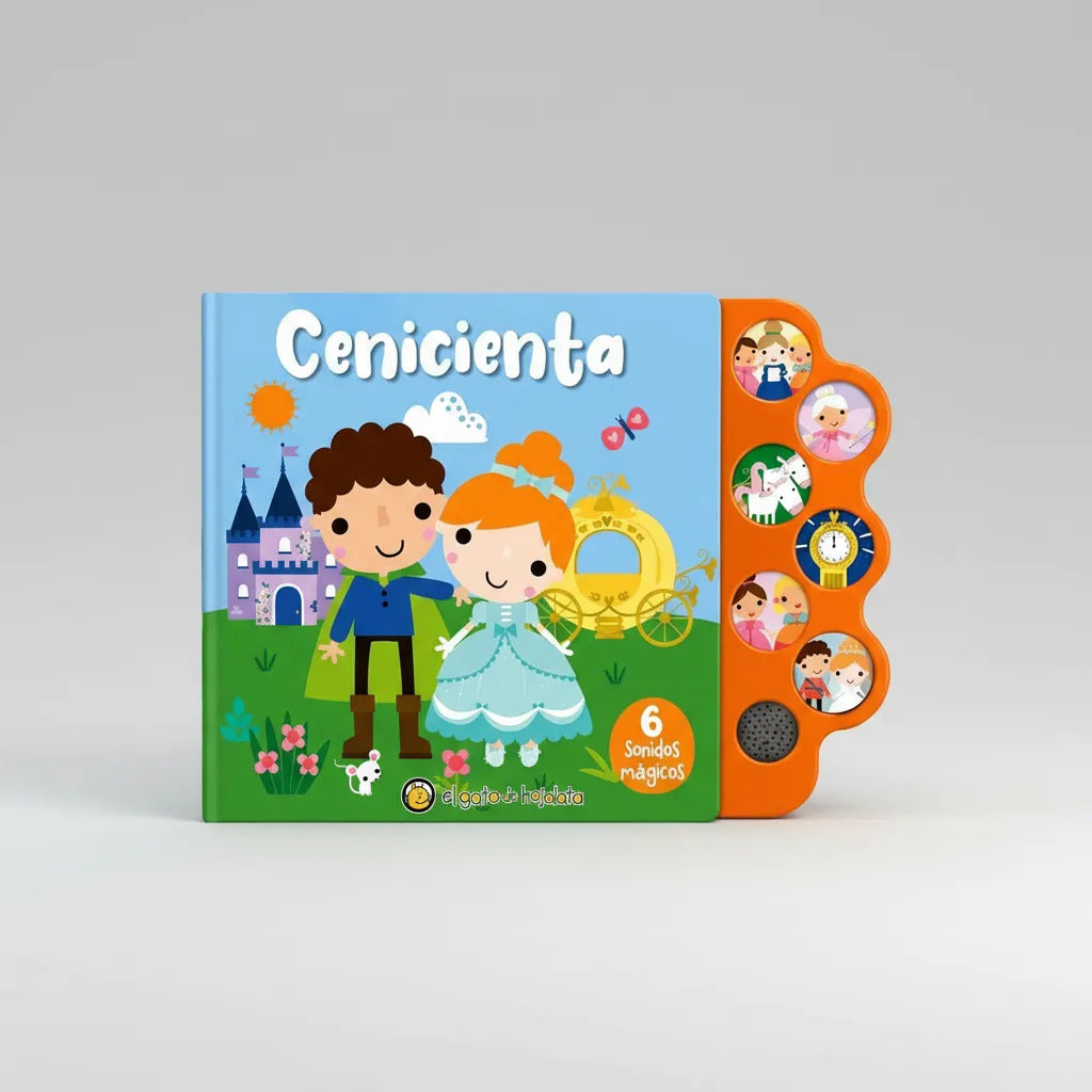 Libro Interactivo con Sonido Cenicienta Para Niños