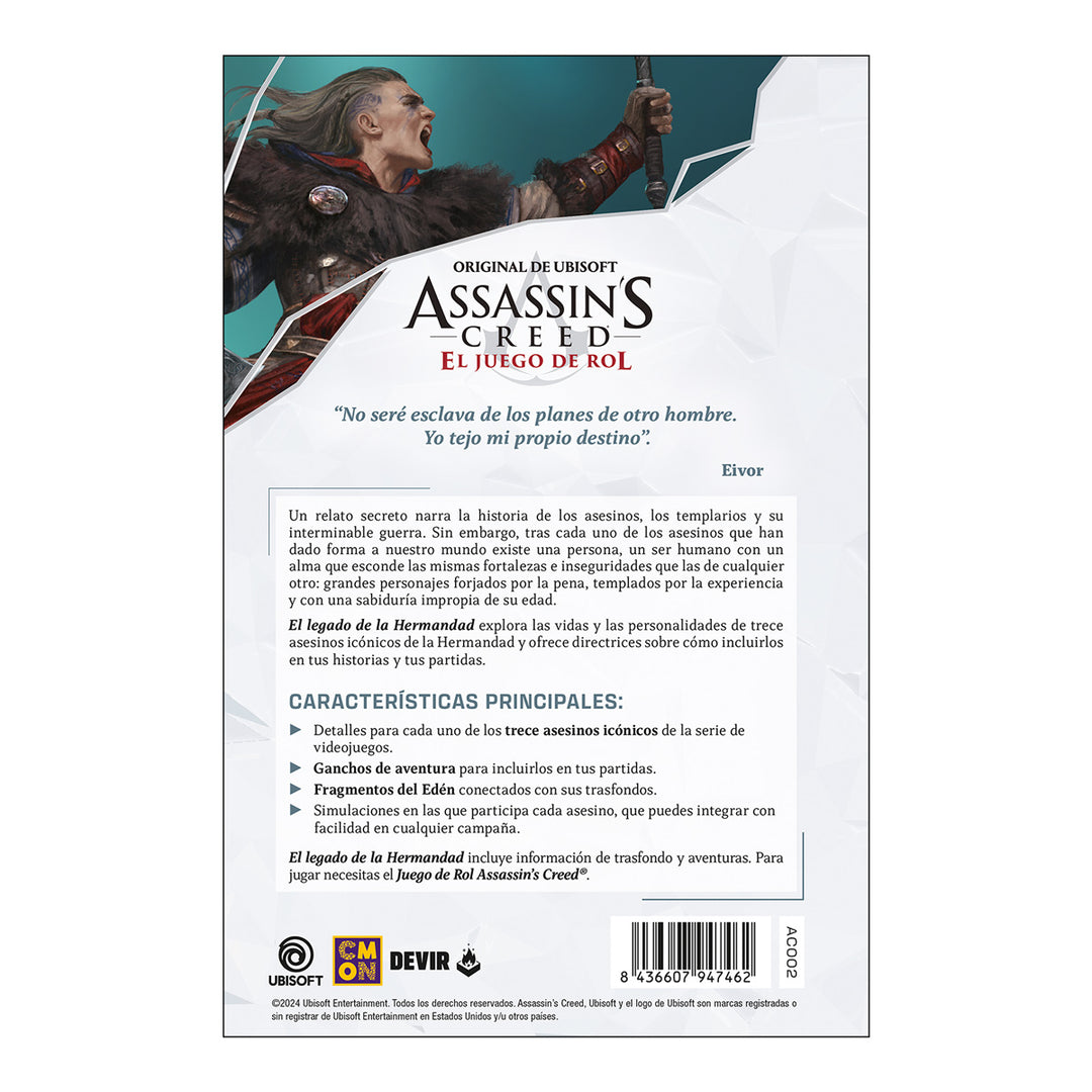 Manual Juego El Legado De La Hermandad Devir Assassins Creed