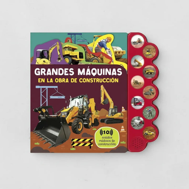 Libro de Sonidos Grandes Máquinas en la Obra Lexus Para Niños