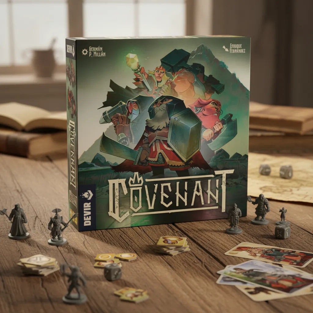 Juego de Mesa Covenant Estratégico Devir Para Adultos
