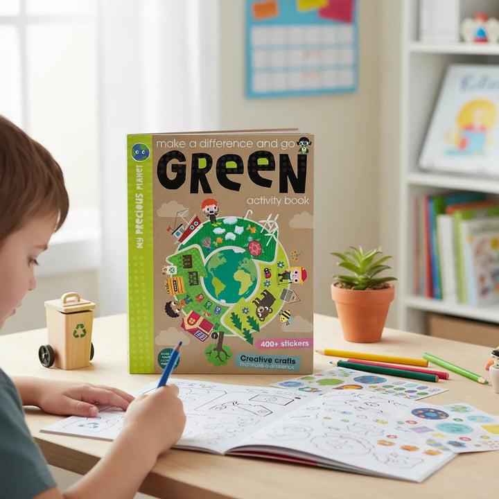 Libro Didáctico de Actividades My Precious Planet Para Niños