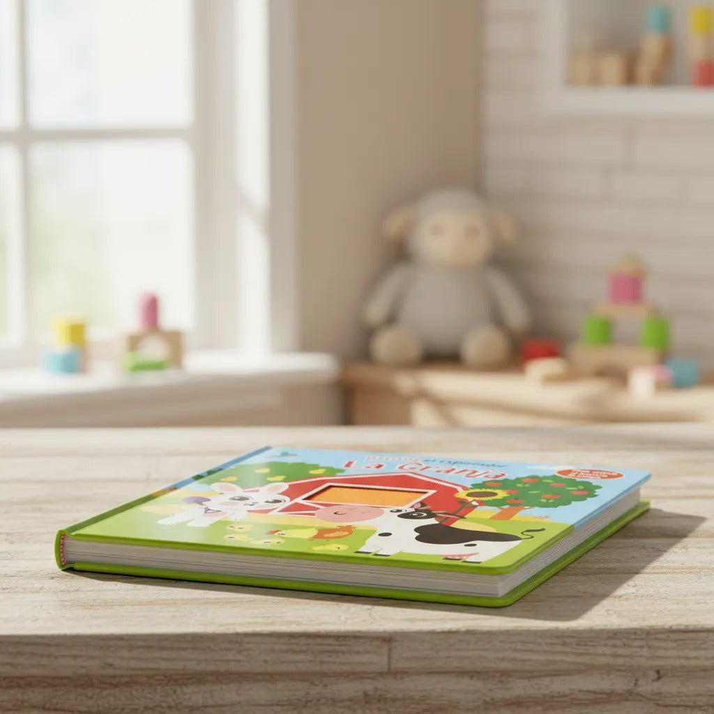Libro con Solapas La Granja Danny el Explorador Para Niños
