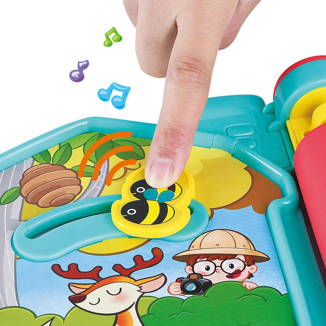 Libro Didáctico Musical Interactivo Safari Para Niños