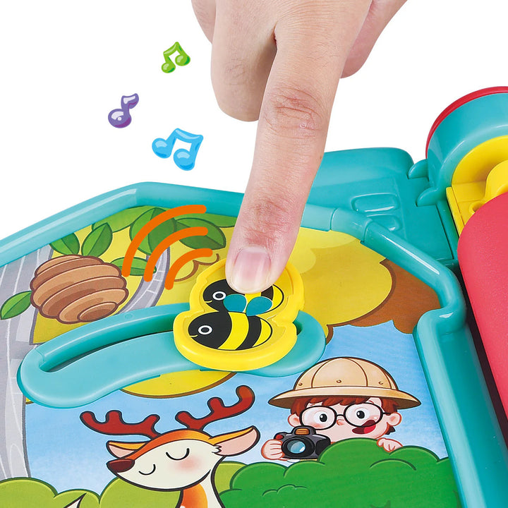 Libro Didáctico Musical Interactivo Safari Para Niños