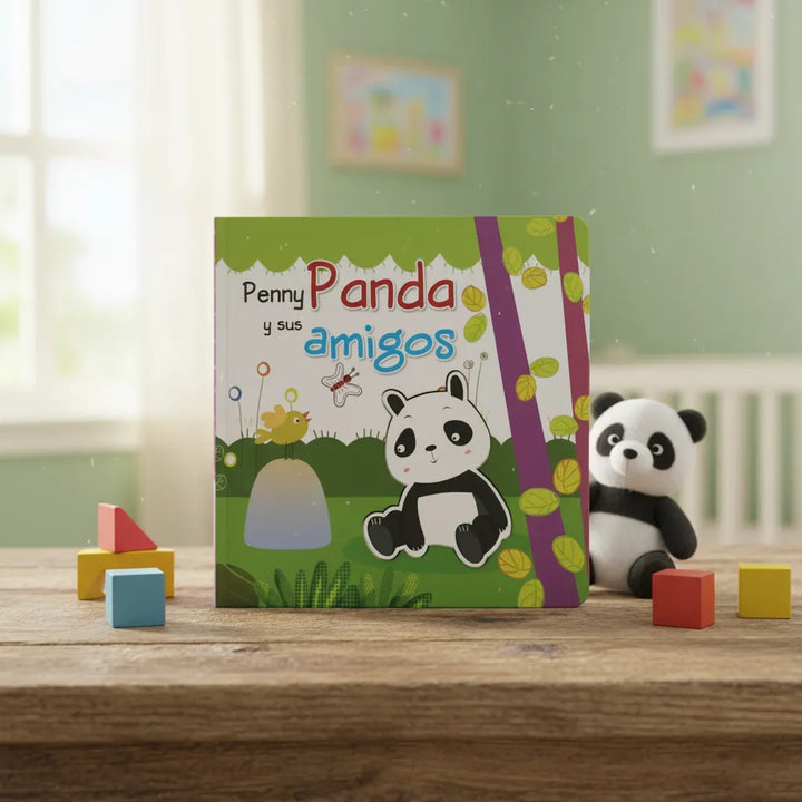 Libro Interactivo Penny Panda y sus Amigos para Niños