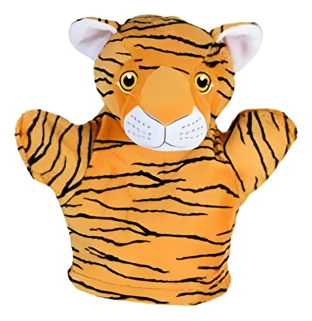 Títere Educativo Interactivo Estimulación Tigre Para Niños