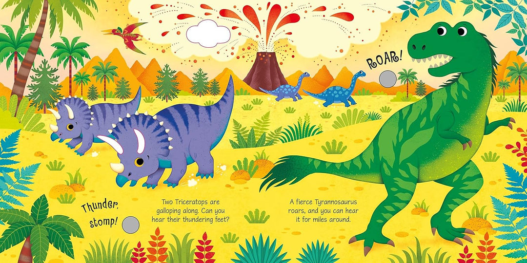 Libro Interactivo con Sonidos Dinosaur ingles para Niños