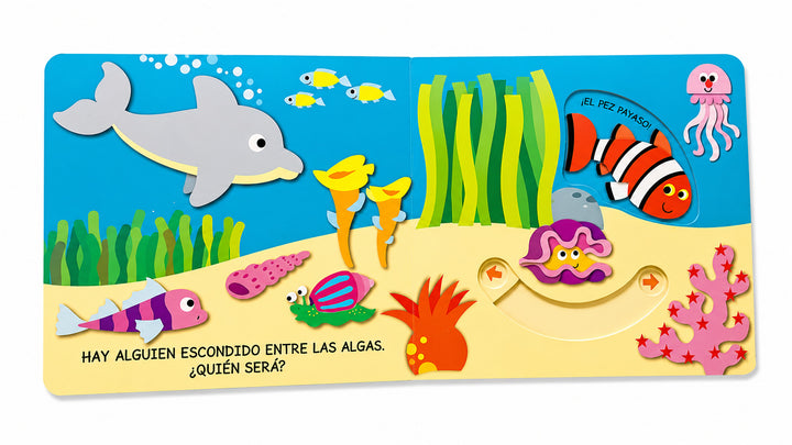 Libro A Ver Si Me Encuentras Animales del Mar Para Niños