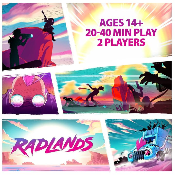 Juego De Mesa Radlands Estrategia Devir Para Adultos