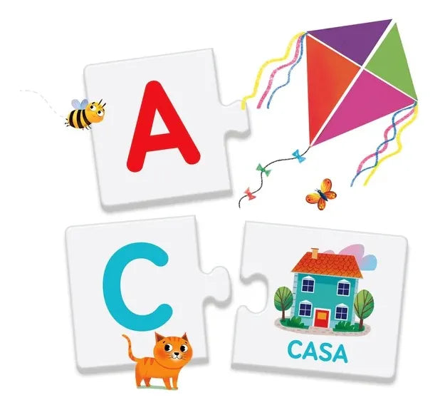 Juego Memoria Aprendiendo El Abecedario Para Niños