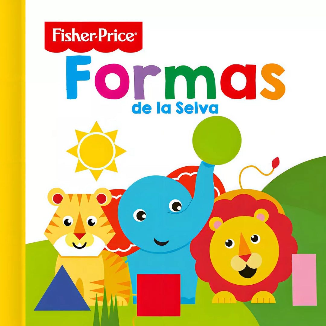 Libro Didáctico Formas De La Selva  Para Niños