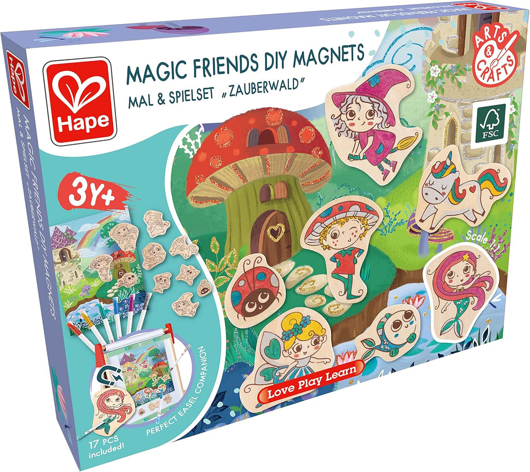 Juego Creativo Imánes Amigos Mágicos Para Pintar