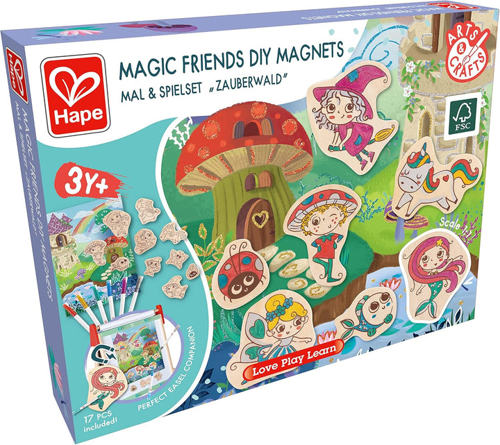 Juego Creativo Imánes Amigos Mágicos Para Pintar