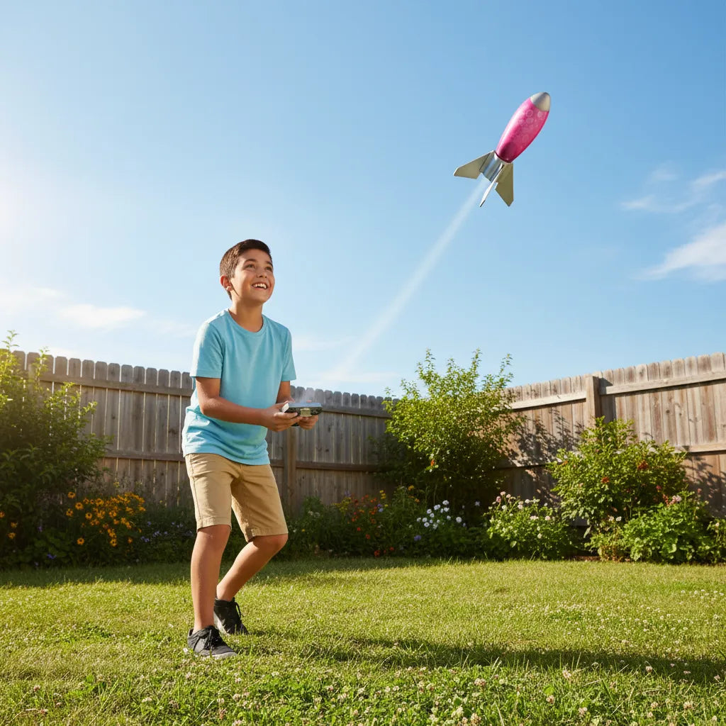 Juego Experimento Cohete Espacial Para Niños