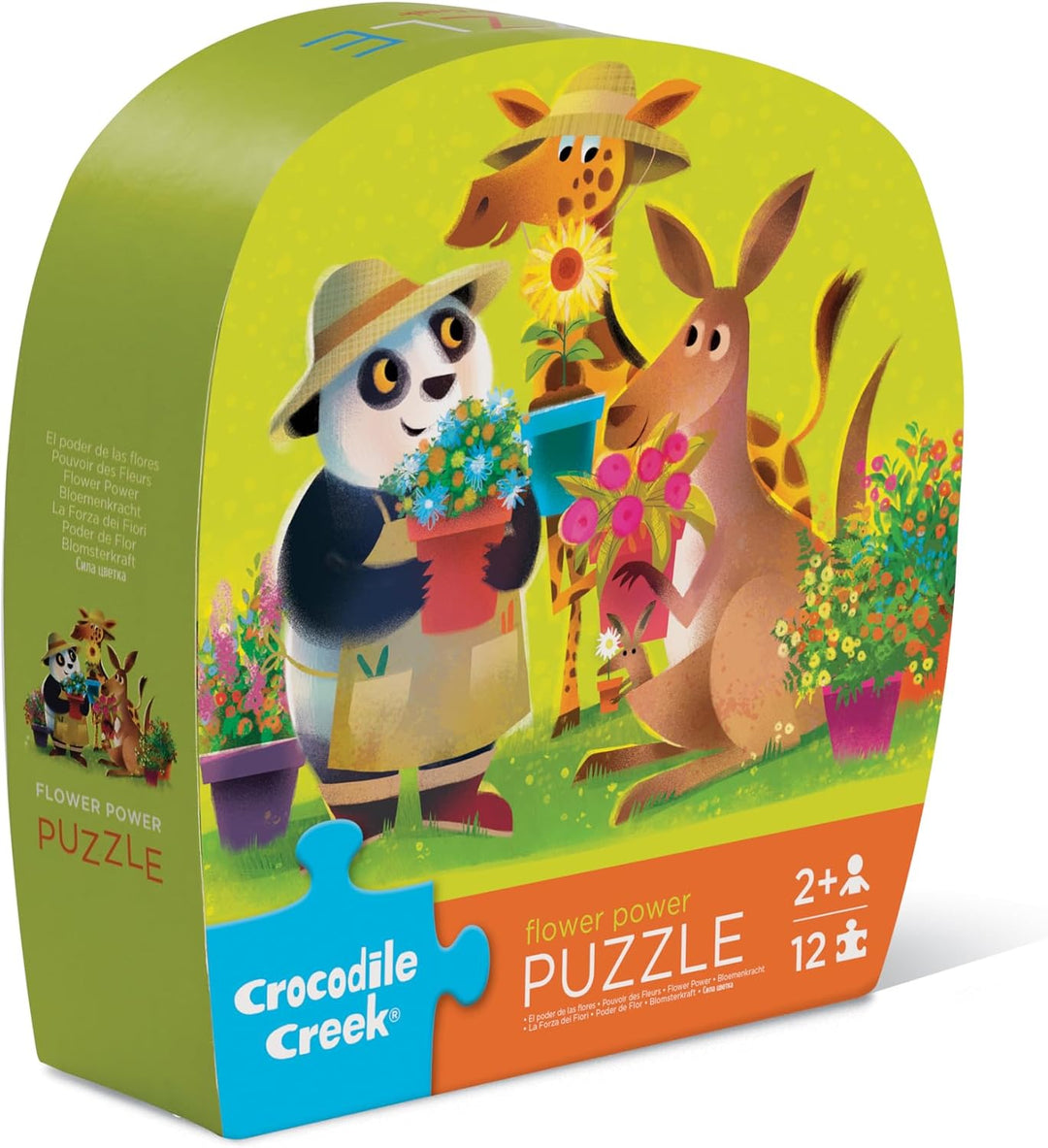 Rompecabezas Diseño Jardín 12 Piezas Para Niños