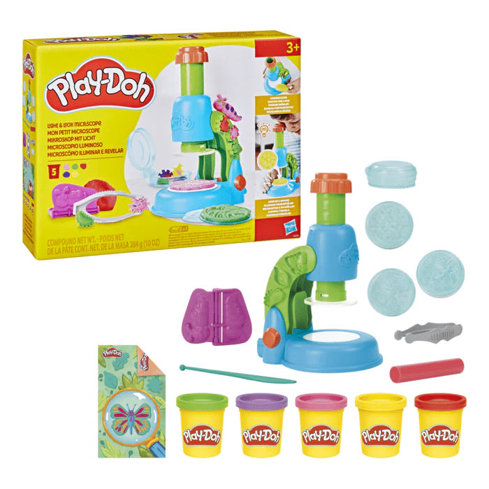 Juguete Play-doh Microscopio Para Niños