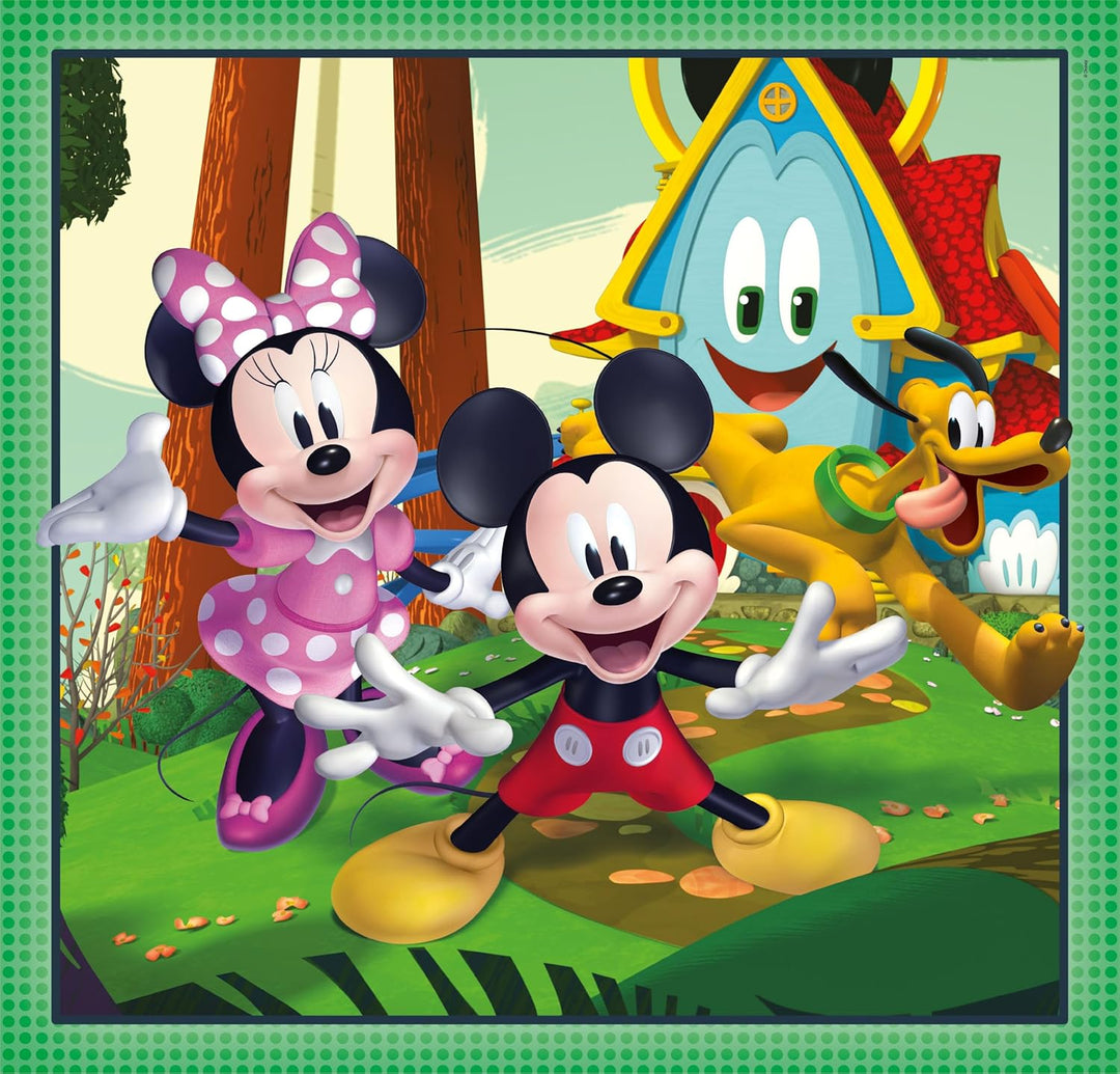 Rompecabezas 3x48 Piezas Mickey Para Niños
