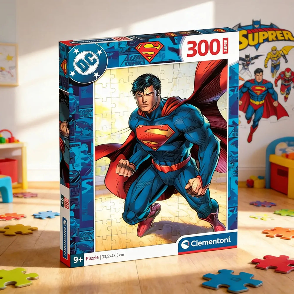 Rompecabezas 300 Piezas Superman Clementoni Para Niños