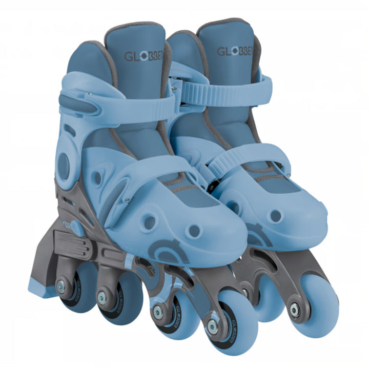 Patines En Línea 2 En 1 Azul Para Niños