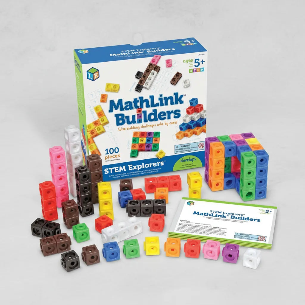 Juego Didáctico Matemático 100 Piezas STEM Para Niños