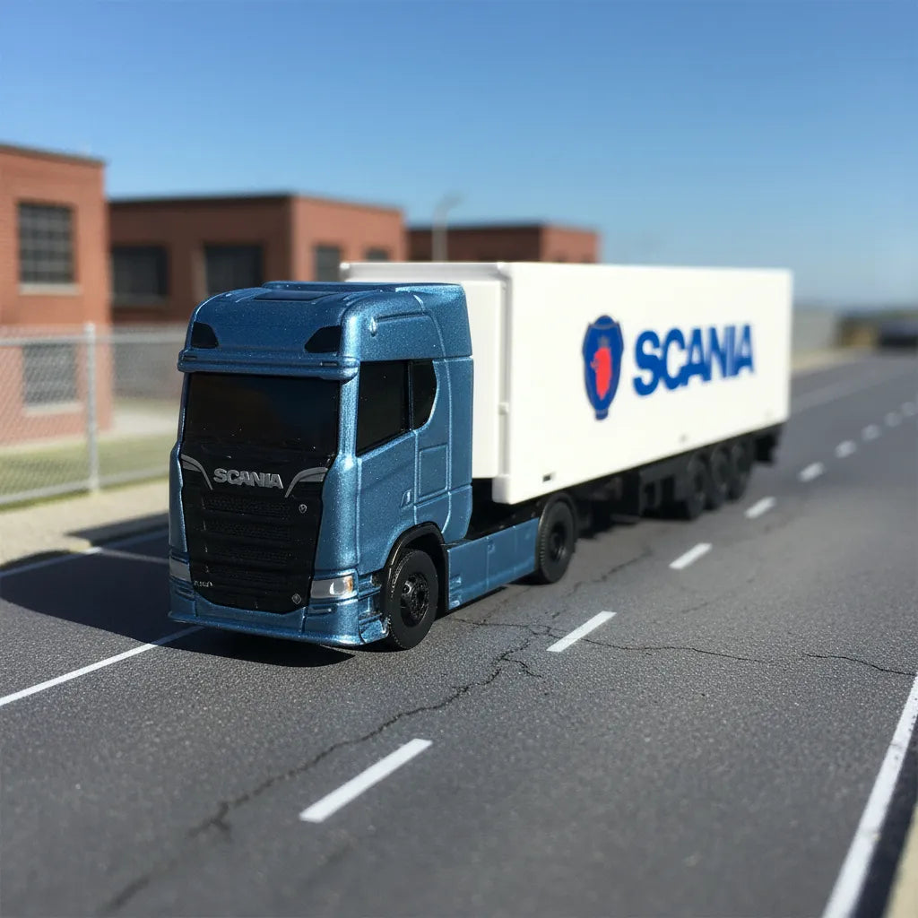 Camión a escala Contenedor Scania Maisto
