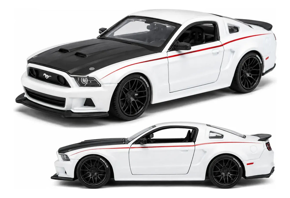Carro Colección  A escala 1/24 Se 2014 Ford Mustang Street